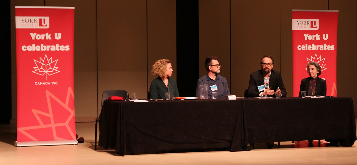 plenary panelists at the 2017 Ontario Climate Symposium