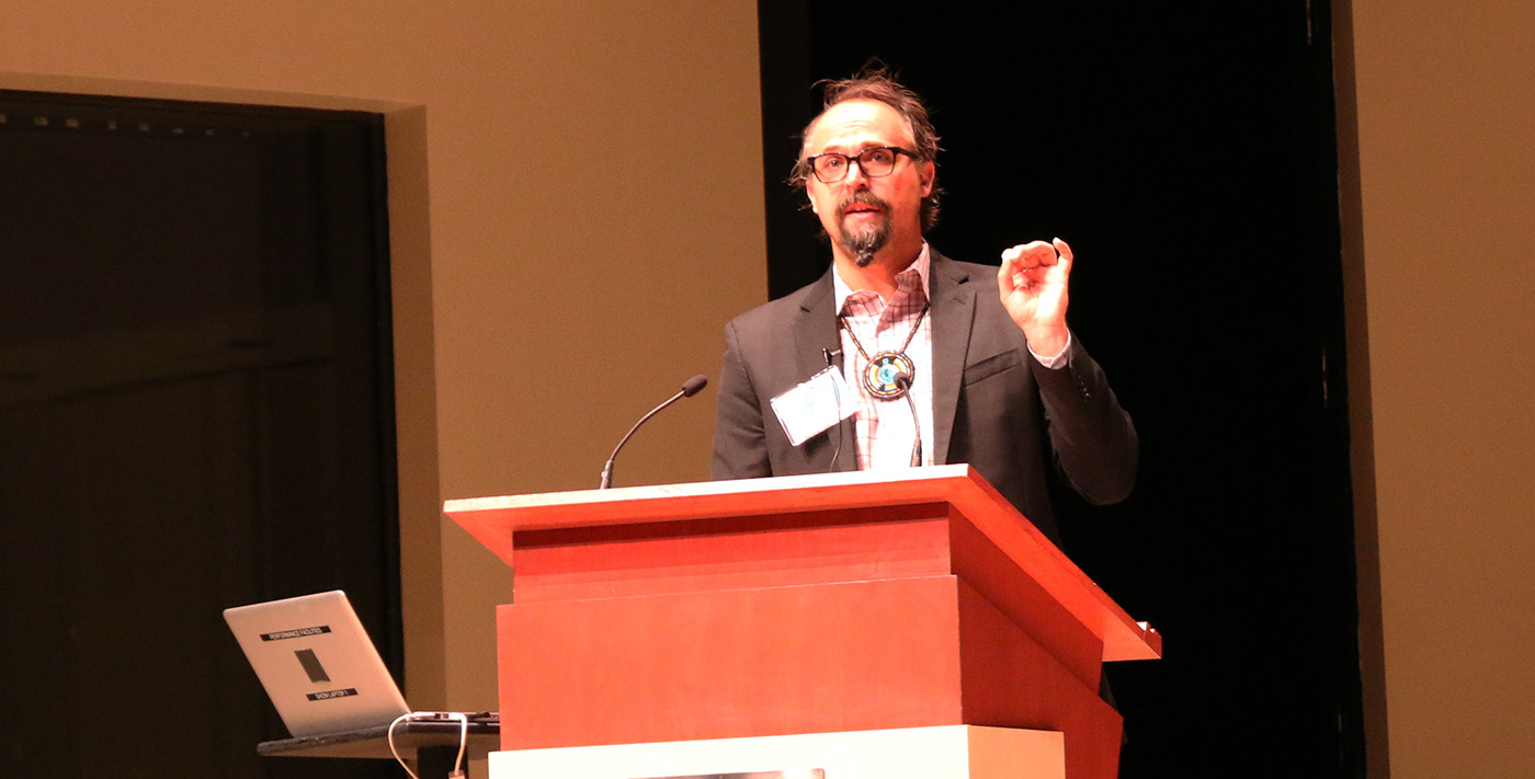 Kyle Powys Whyte speaks at 2017 Ontario Climate Symposium